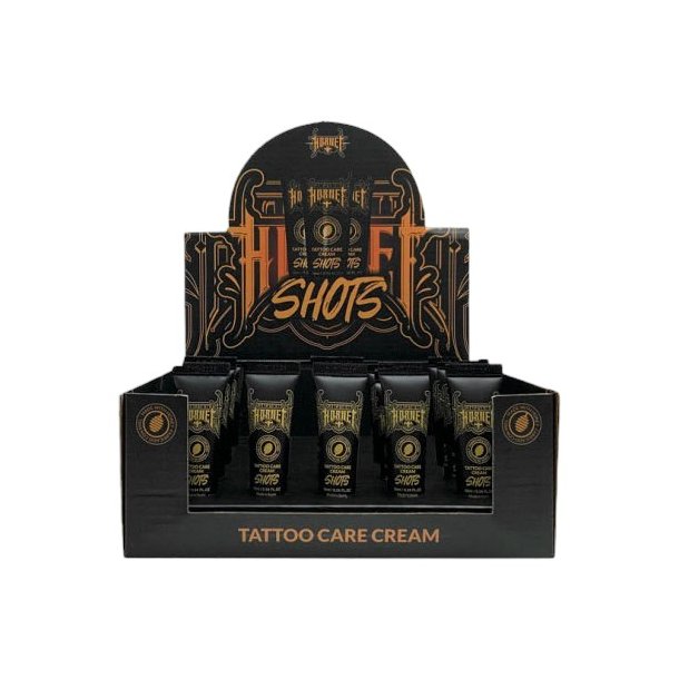 Hornet Tattoo Aftercare Cream Shots 10ml (25 units display)