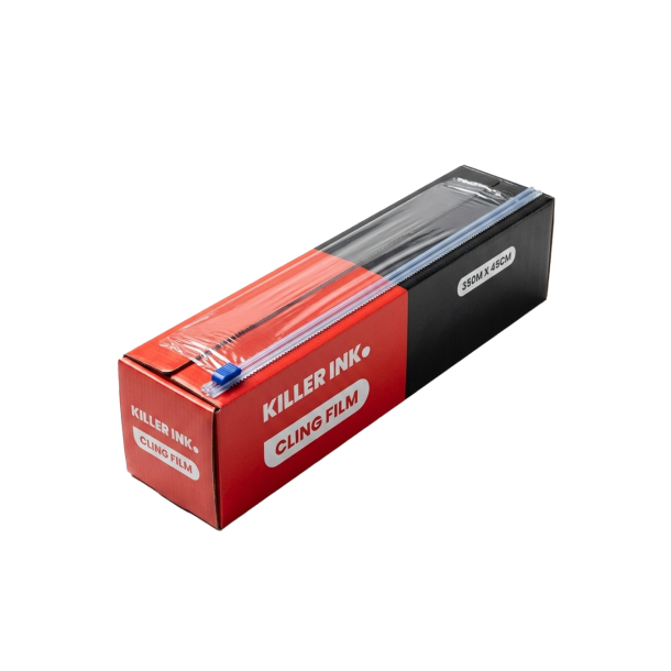 Killer Ink Easy Cut Plastfolie i H�llare 350m x 45cm