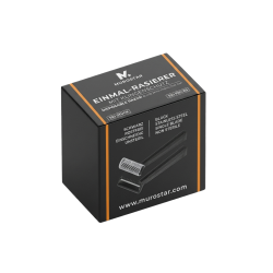 Murostar Disposable  Sort Barber Skraber  pakke med 100 stk.