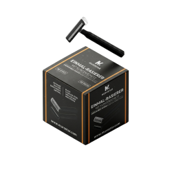 Murostar Disposable  Sort Barber Skraber  pakke med 100 stk.