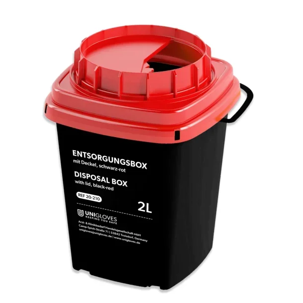 Unigloves Disposal Box 2L
