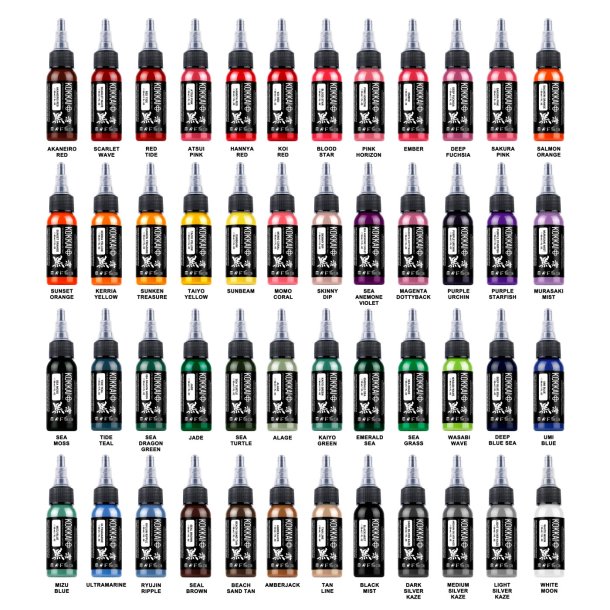 Kokkai - Sumi - 48 colour Set 48x7ml