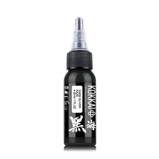 Kokkai Sumi Ink - Dark Silver Kaze 7ml