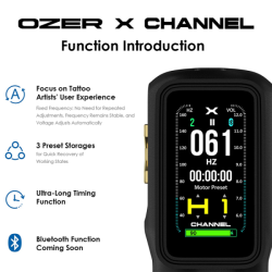 OZER X Channel Machine Black