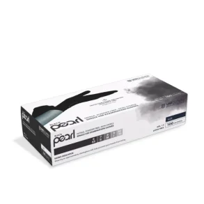 Unigloves Nitrile Black Pearl  Gloves - Black 100 units 